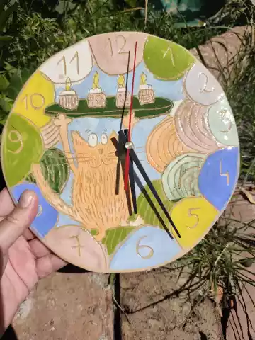 zegar ceramiczny