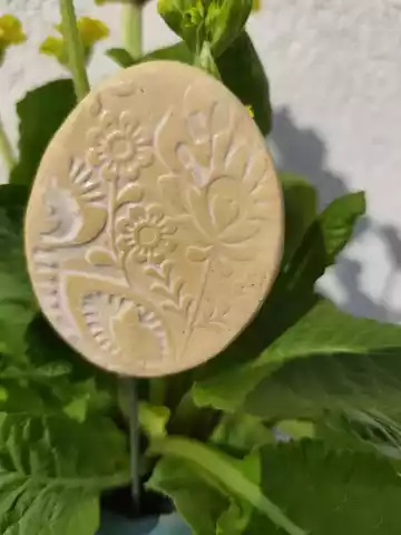 jajko ceramiczne na druciku