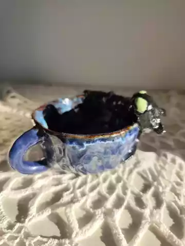 kubek ceramiczny ze Szczerbatkiem