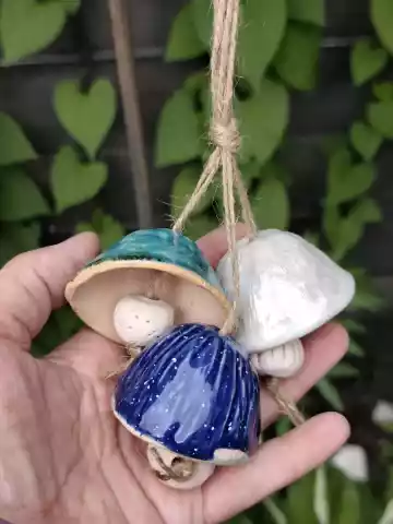 dzwonek ceramiczny 3 szt