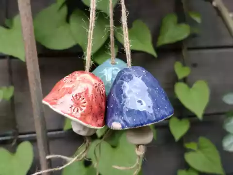 dzwonki ceramiczne 3 szt