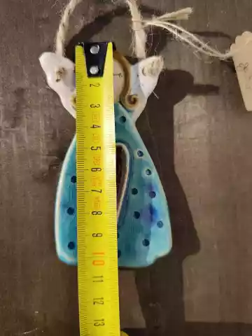 aniołek ceramiczny zawieszka