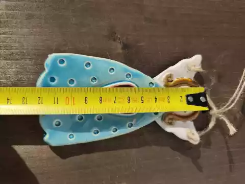 aniołek ceramiczny zawieszka