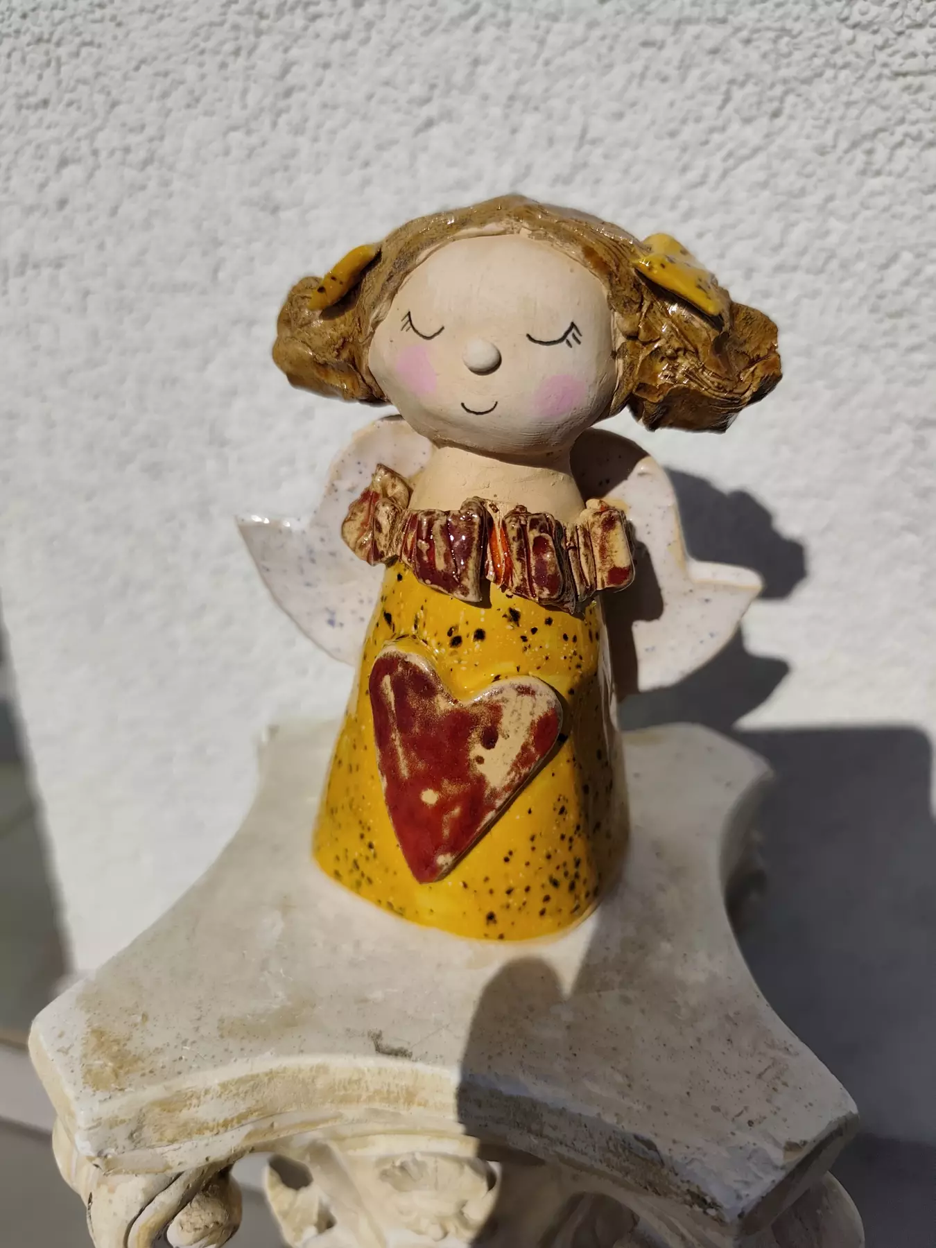 aniołek ceramiczny