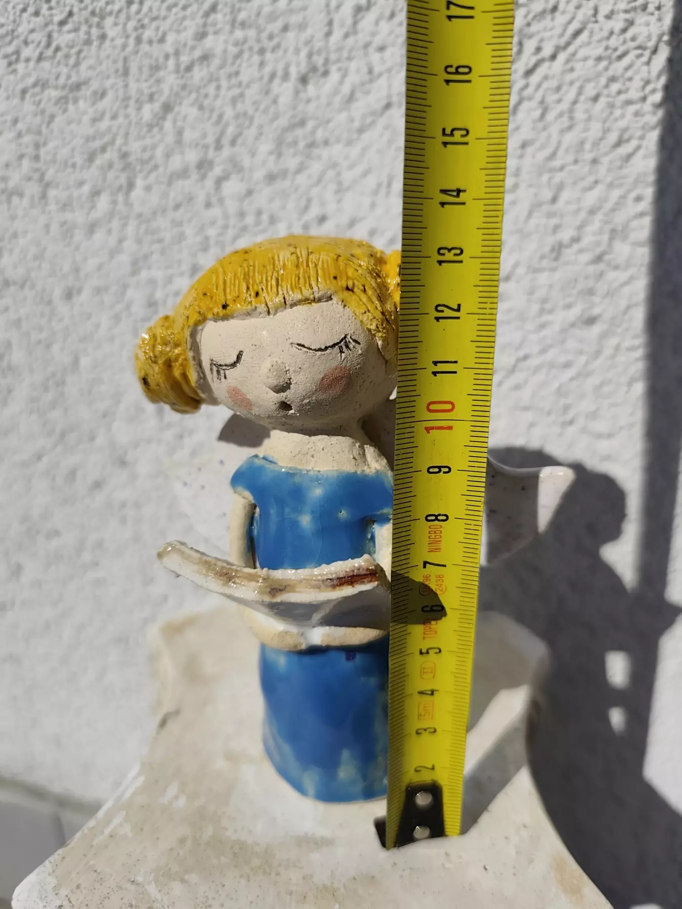 aniołek ceramiczny