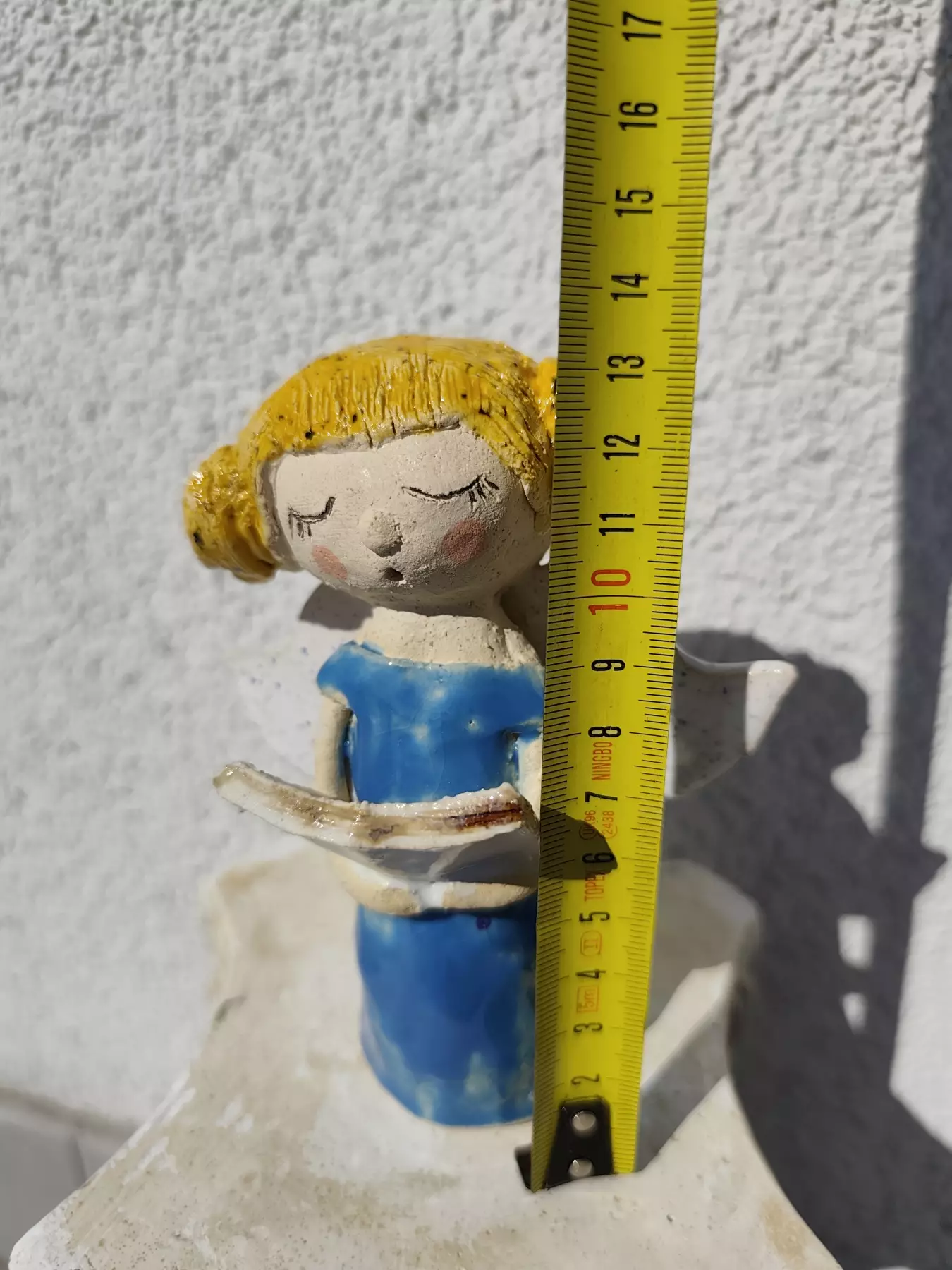 aniołek ceramiczny