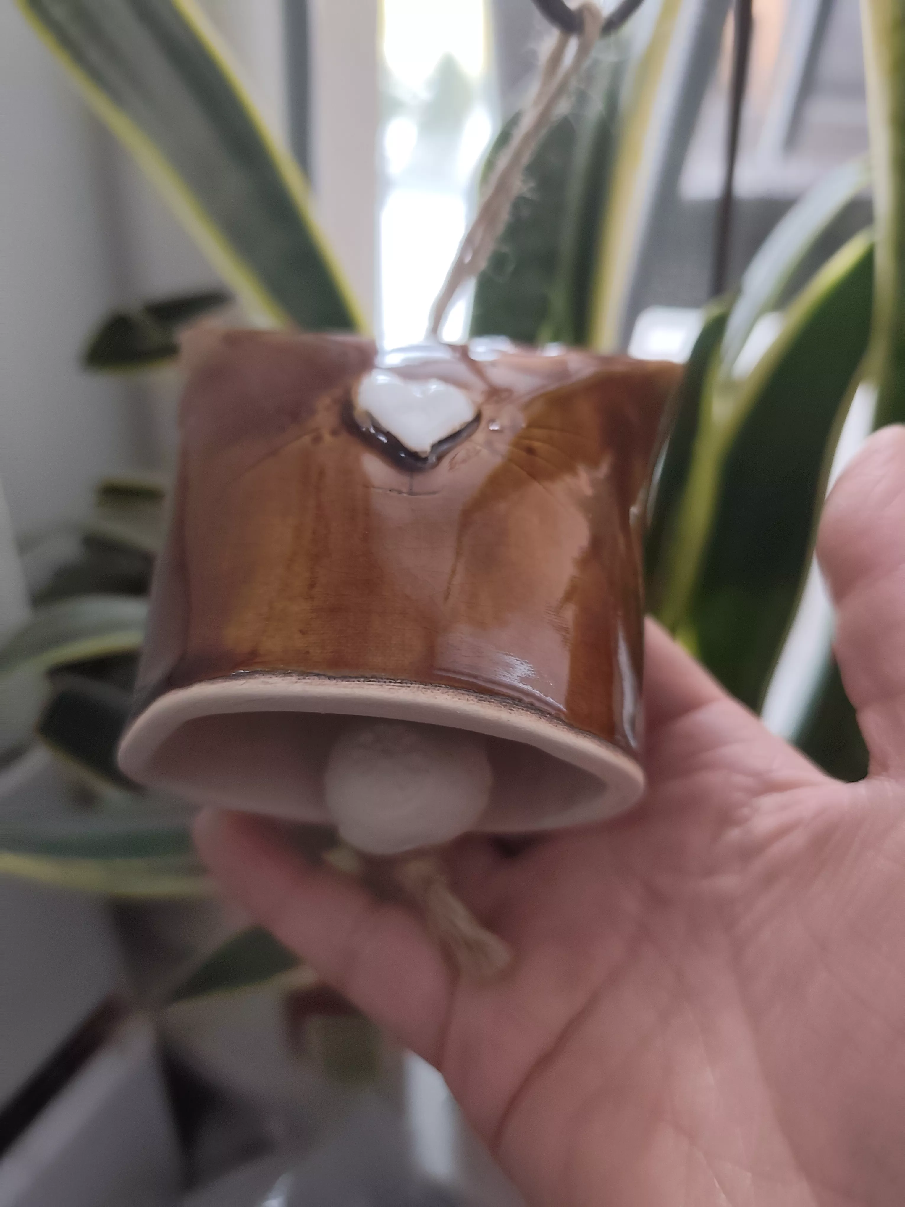 dzwonek ceramiczny kot