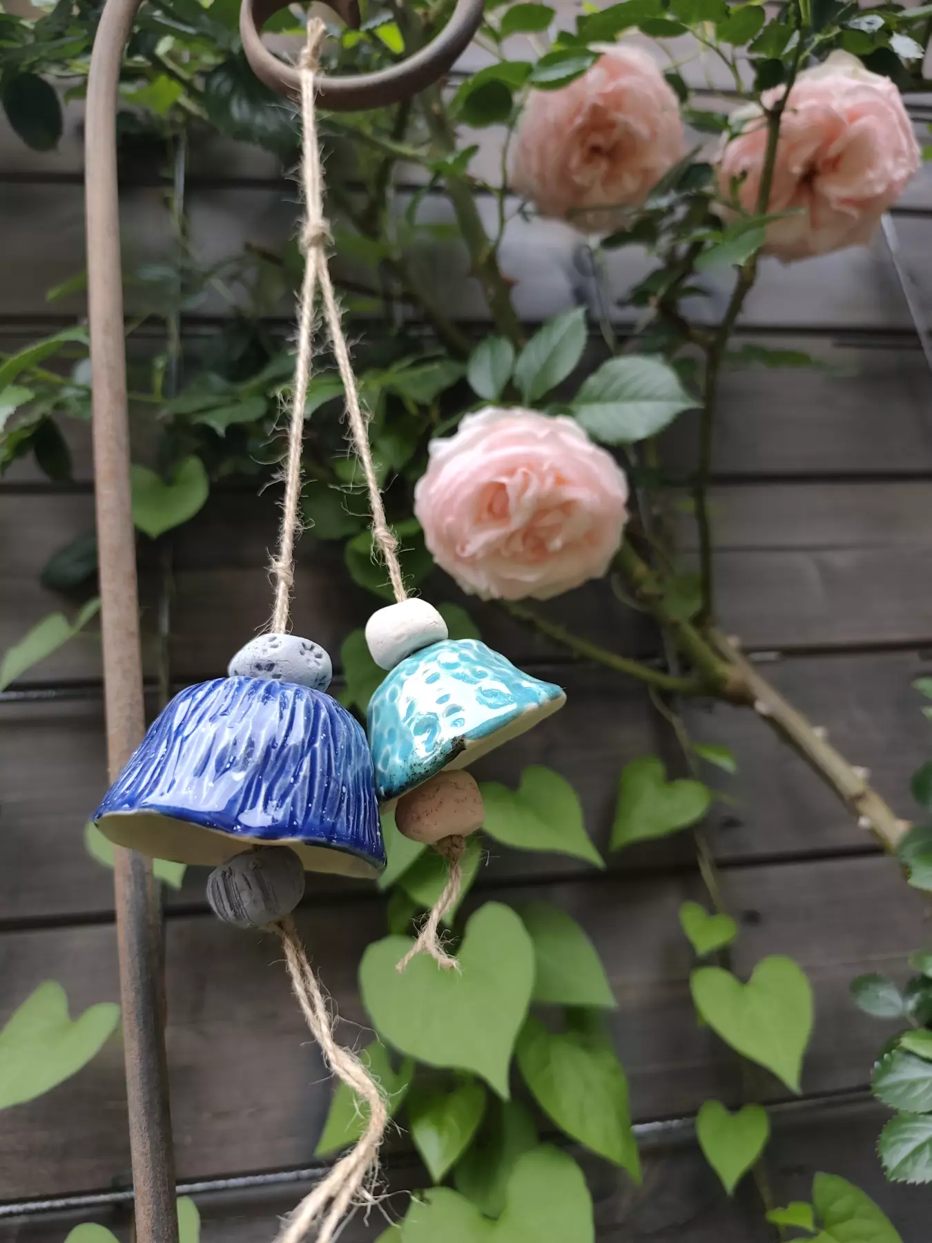 dzwonki ceramiczne 2 szt