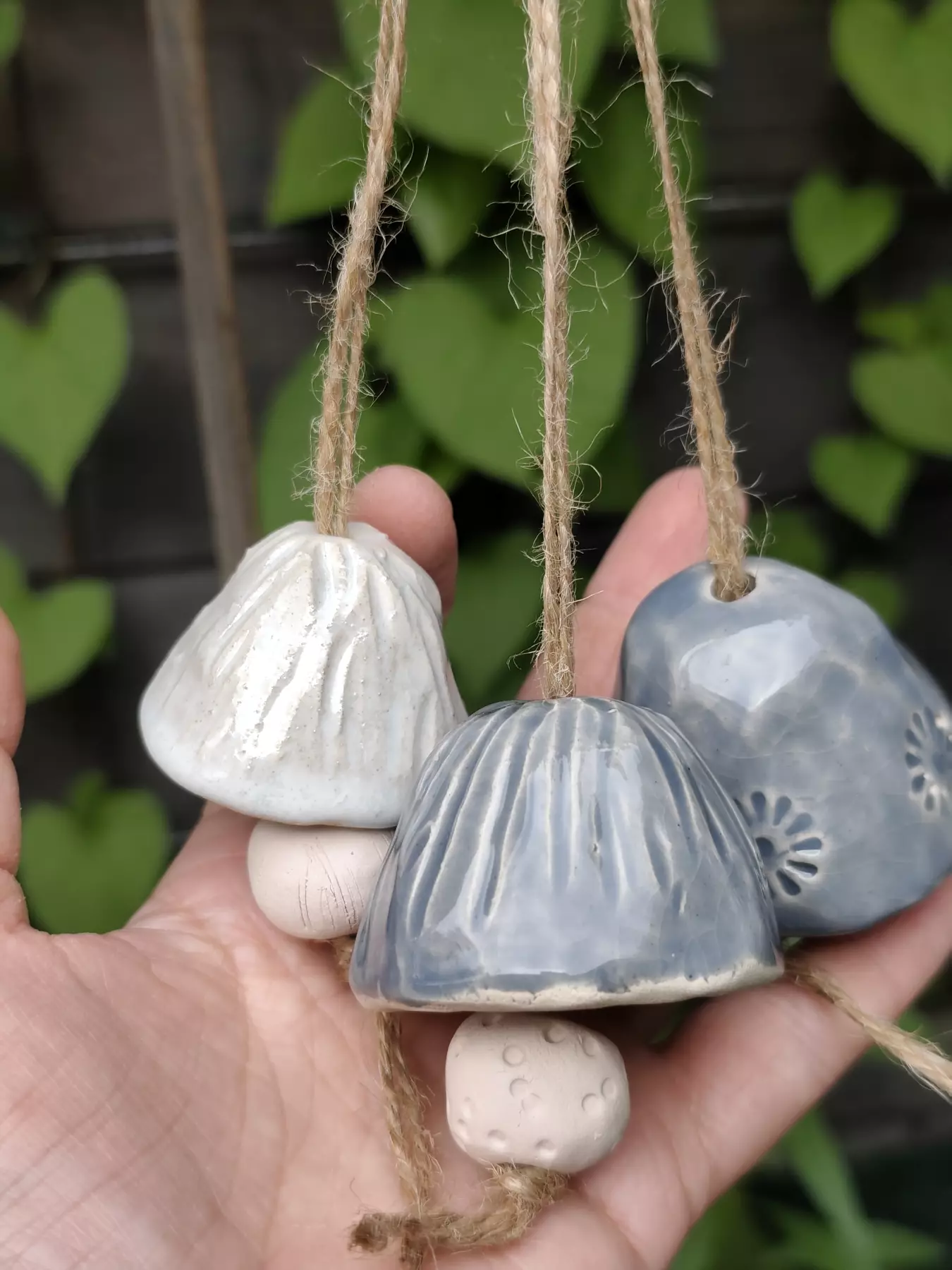 dzwonki ceramiczne 3 szt