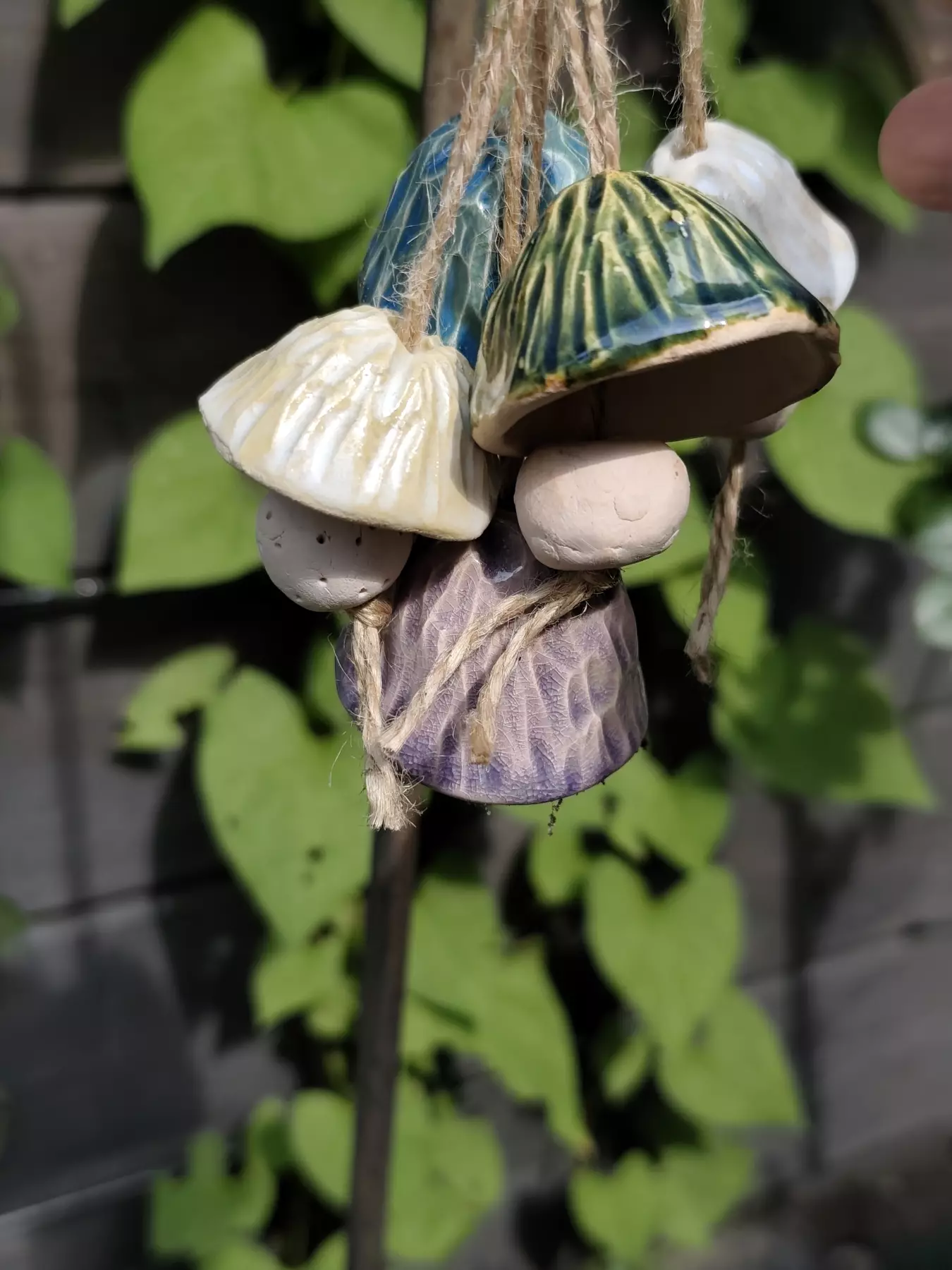 dzwonki ceramiczne małe 5 szt