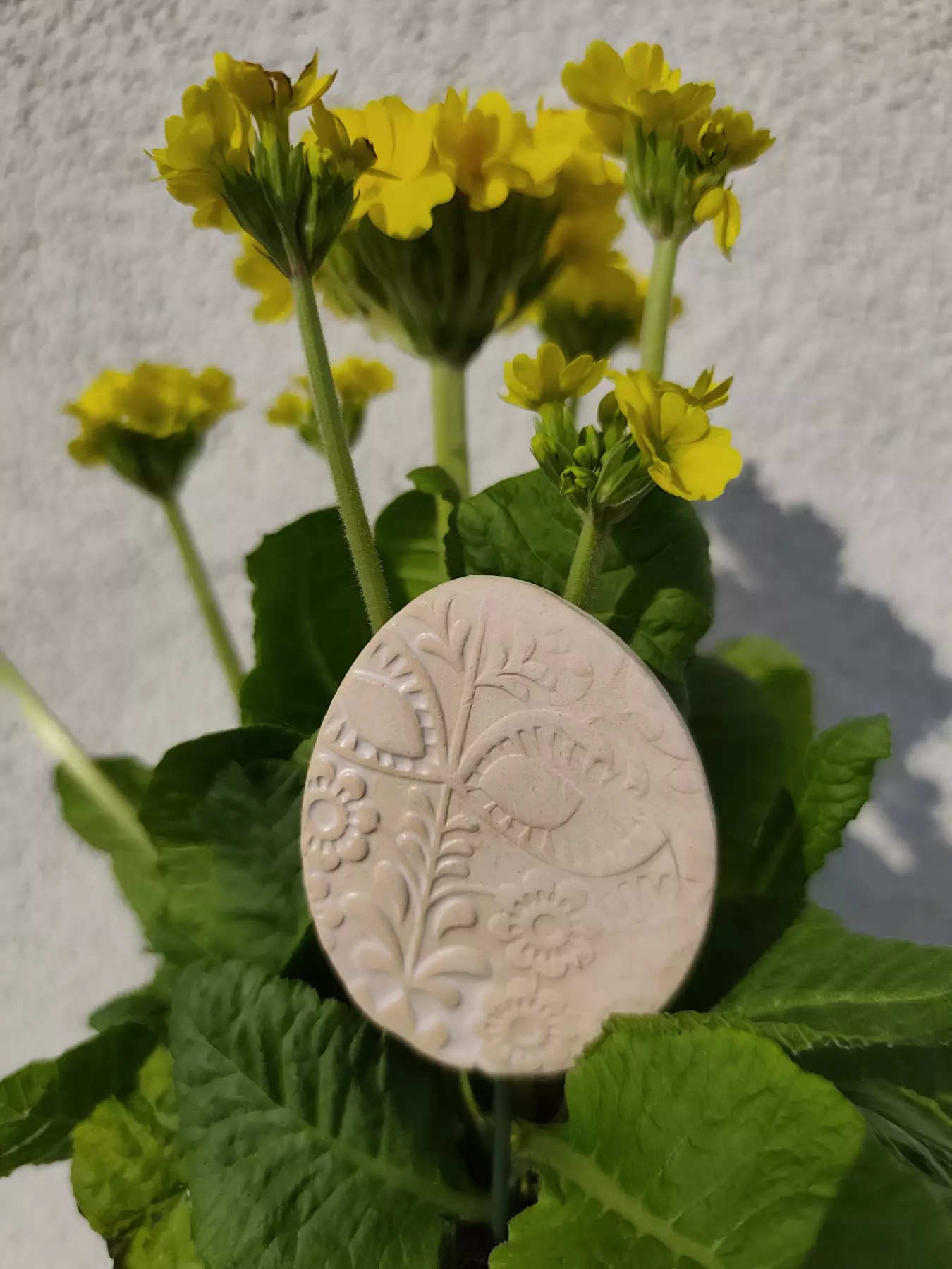 jajko ceramiczne na druciku