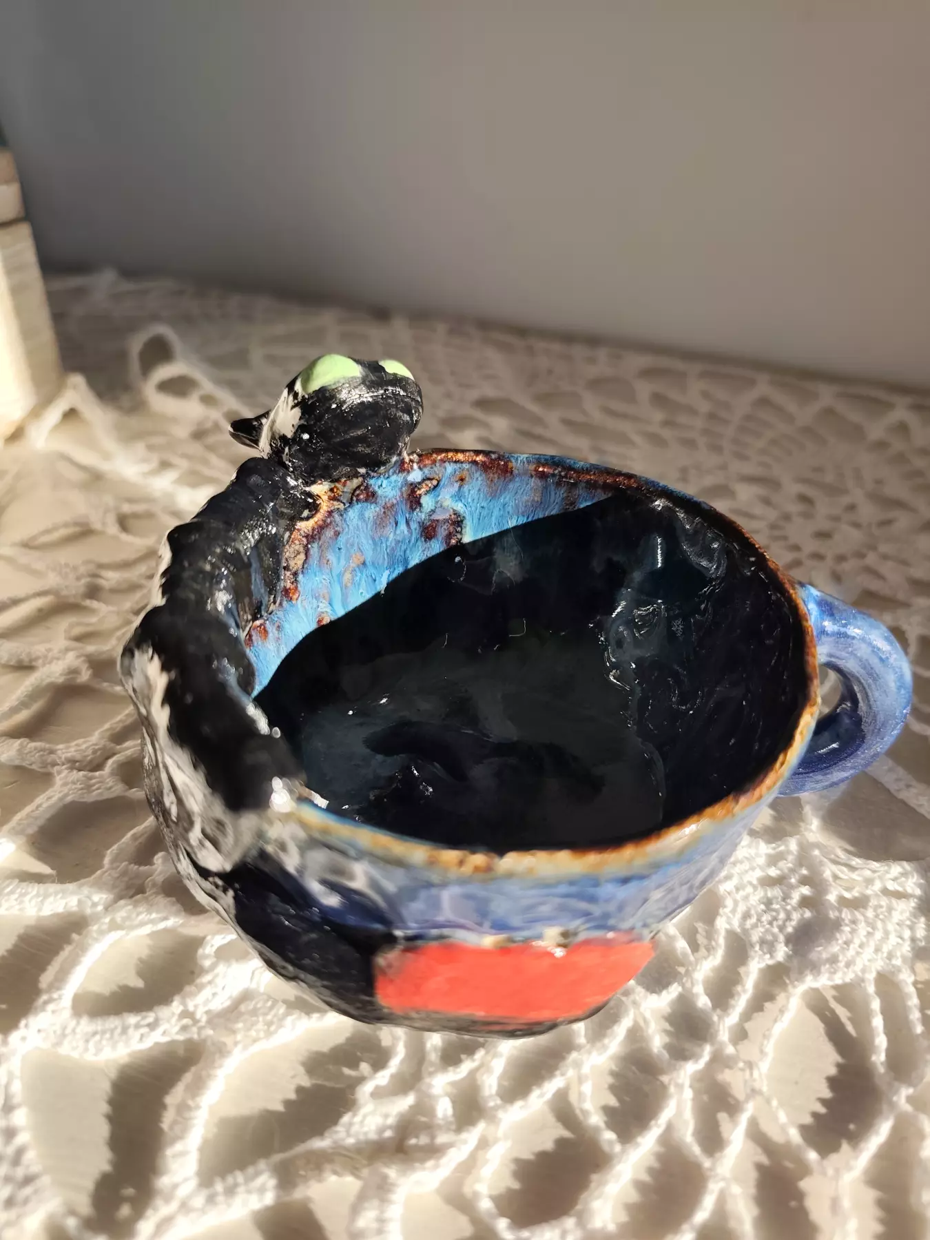 kubek ceramiczny ze Szczerbatkiem