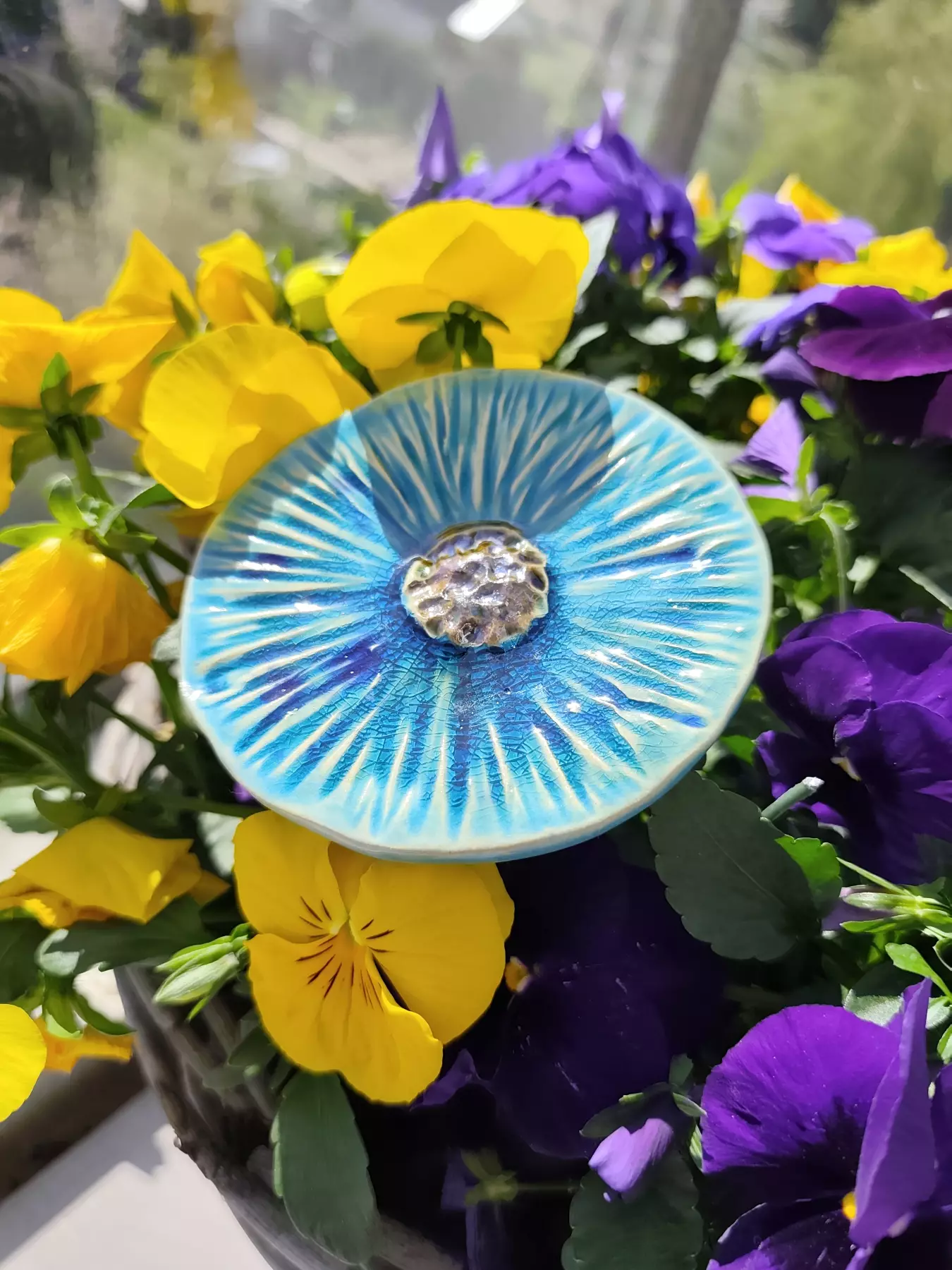 kwiat ceramiczny