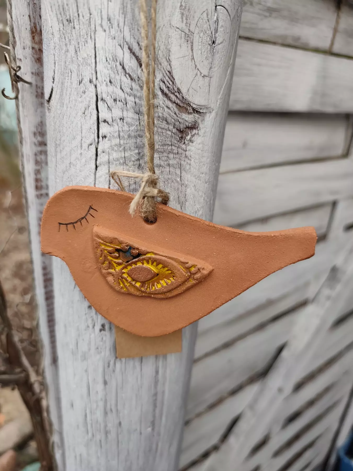 ptaszek ceramiczny zawieszka